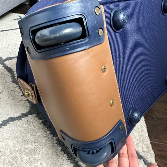 Tommy Hilfiger Navy Men's Tote Bag with wheels - Picture 10 of 16